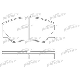 Колодки тормозные Patron PBP450 3174631