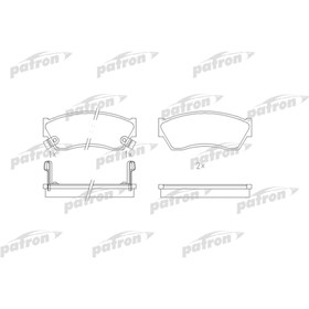Колодки тормозные Patron PBP588 3174636