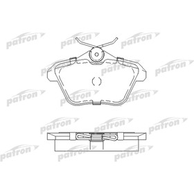 Колодки тормозные Patron PBP995 3174667