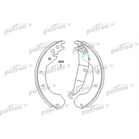Колодки тормозные Patron PSP199 3173178