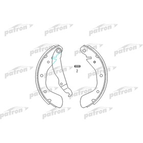 Колодки тормозные Patron PSP334 3173192