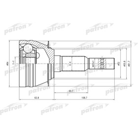 Шрус наружный Patron PCV1311 3175309