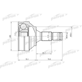 Шрус наружный Patron PCV1446 3175331