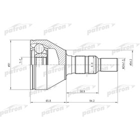 Шрус наружный Patron PCV1506 3175344