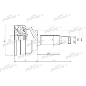 Шрус наружный Patron PCV1548 3175349