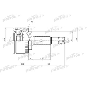 Шрус наружный Patron PCV1647 3175367