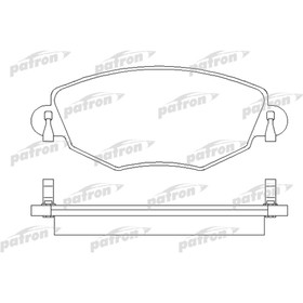 Колодки тормозные Patron PBP1425 3174519