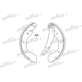 Колодки тормозные Patron PSP335 3178791