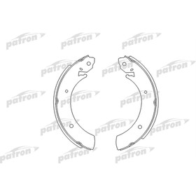 Колодки тормозные Patron PSP361 3178794