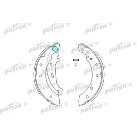 Колодки тормозные Patron PSP519 3178806