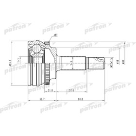 Шрус наружный Patron PCV1450 3181030