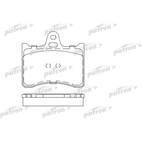 Колодки тормозные Patron PBP1070 3180150
