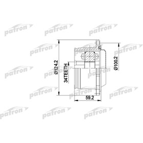Шрус внутренний Patron PCV5006 3181171