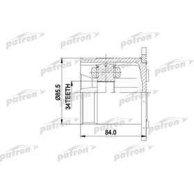 Шрус внутренний Patron PCV5031 3181174