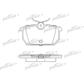 Колодки тормозные Patron PBP409 3180300