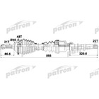Полуось Patron PDS0091 3181298 - фото 73566