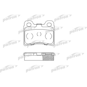 Колодки тормозные Patron PBP772 3180329