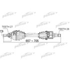 Полуось Patron PDS0486 3181479 - фото 73765