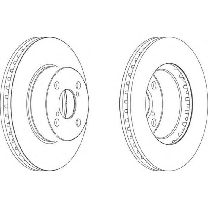 Диск тормозной FERODO DDF1294