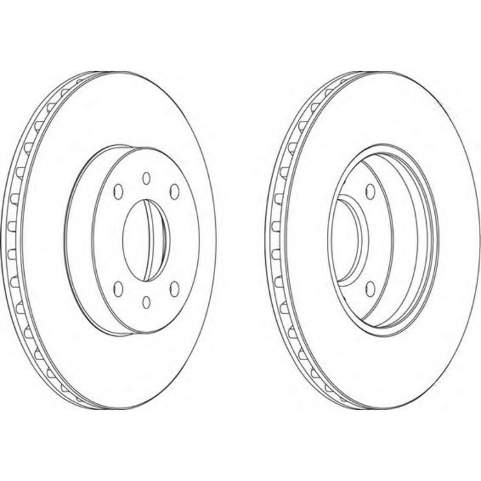 Диск тормозной FERODO DDF959