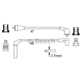 Провода зажигания, комплект  Bosch 0986357248 3199546