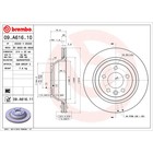 Диск тормозной Brembo 09A61610 3199684
