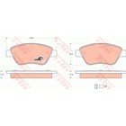 Колодки тормозные TRW GDB1579 3202247