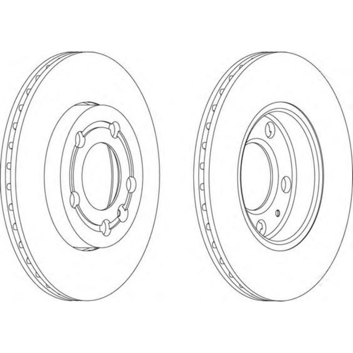 Диск тормозной FERODO DDF1164