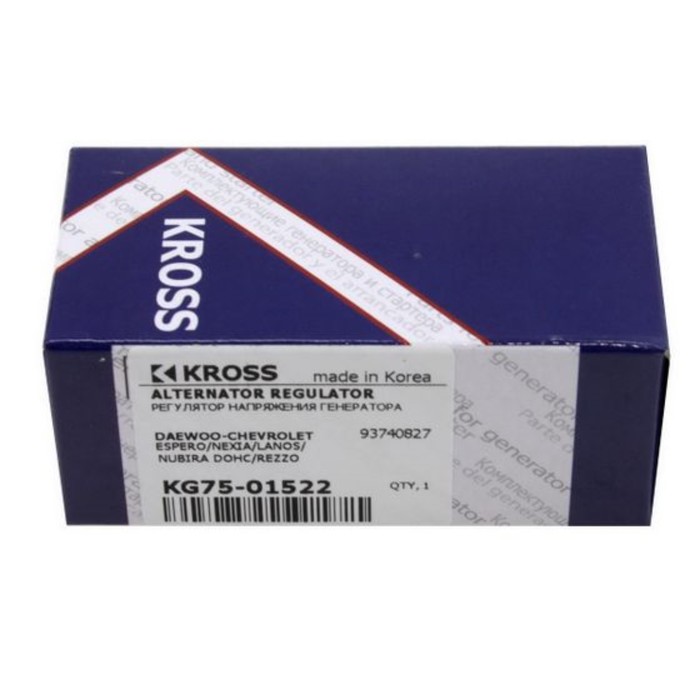 Регулятор напряжения генератора KROSS KG7501522