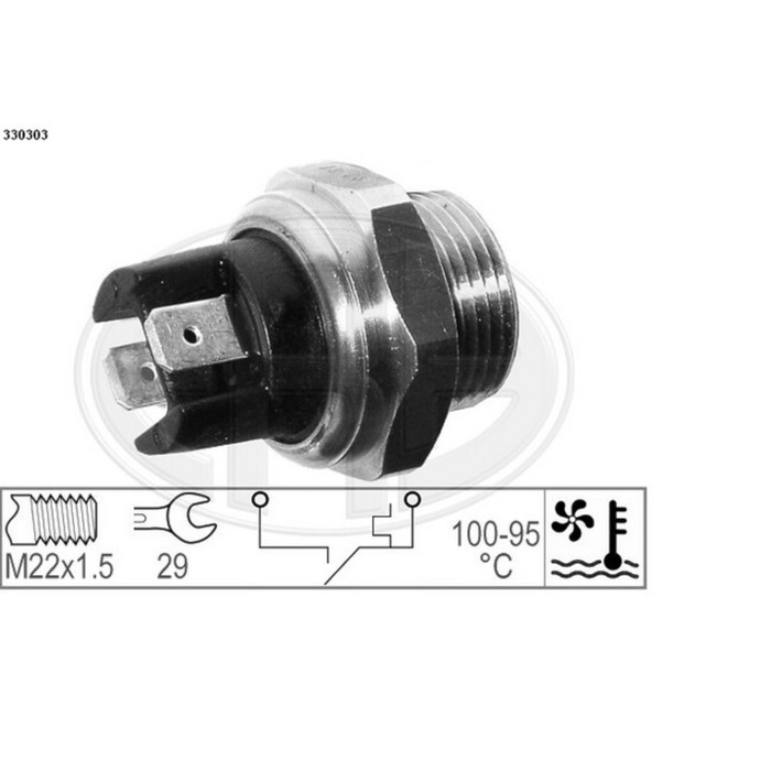 Датчик температуры охлаждающей жидкости  ERA 330303