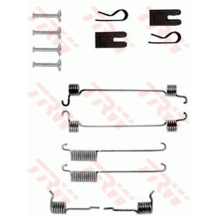 Ремкомплект тормозных колодок TRW SFK306