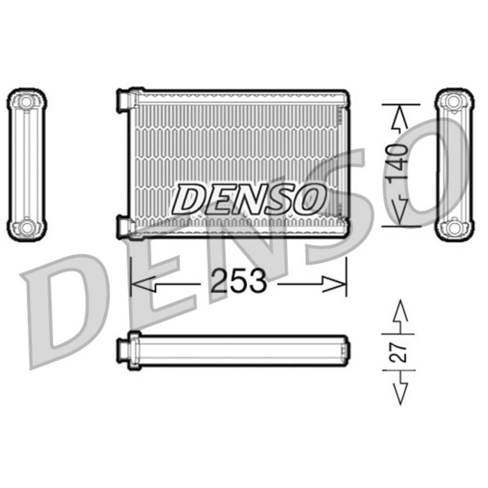 Радиатор отопителя Denso DRR05005