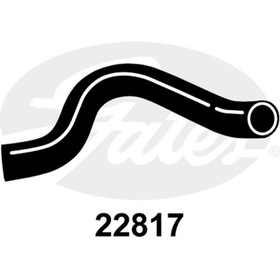 Патрубок системы охлаждения  Gates 22817 3206246