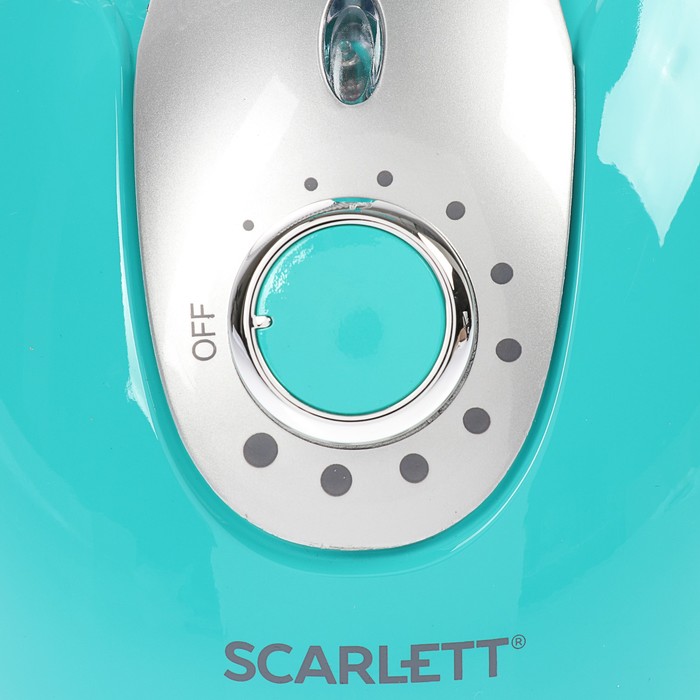 Отпариватель Scarlett SC-GS130S06, напольный, 1800 Вт, 1600 мл, 45 г/мин, бирюзовый - фото 46636
