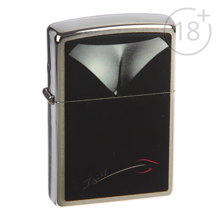 Зажигалка ZIPPO 28273 Classic с покрытием Brushed Chrome