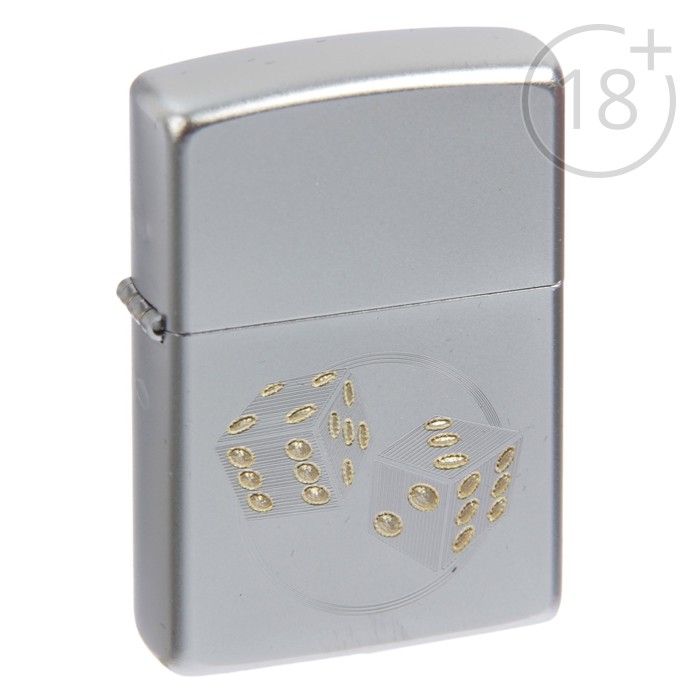 Зажигалка ZIPPO 29412 Classic с покрытием Satin Chrome