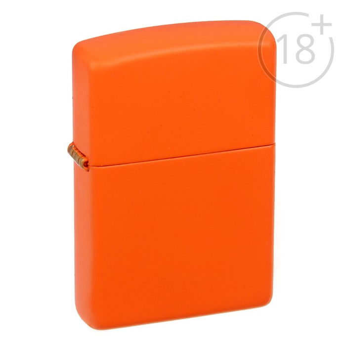 Зажигалка ZIPPO 231 Classic с покрытием Orange Matte