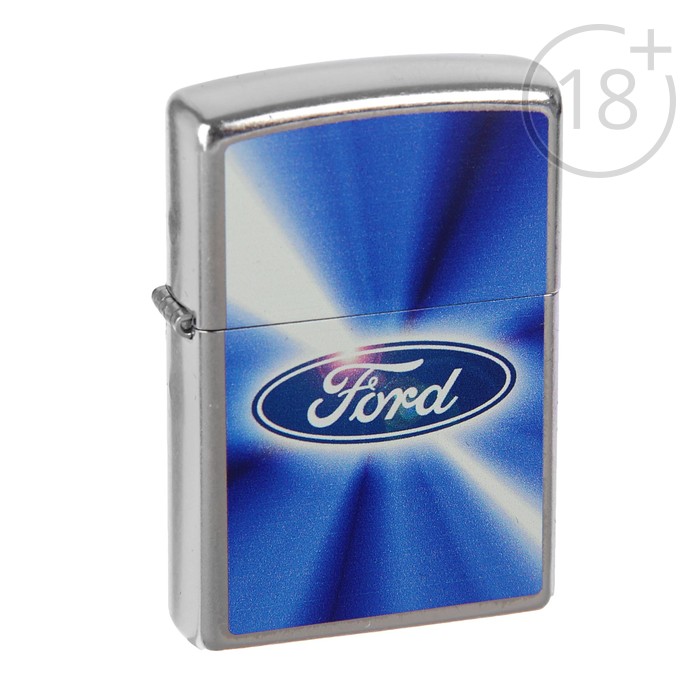 Зажигалка ZIPPO 28455 Ford с покрытием Street Chrome