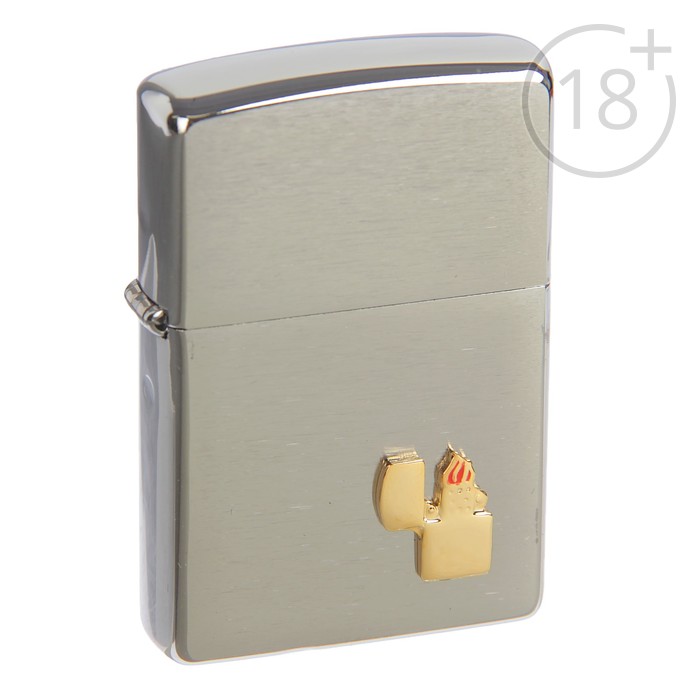 Зажигалка ZIPPO 29102 Classic с покрытием Brushed Chrome