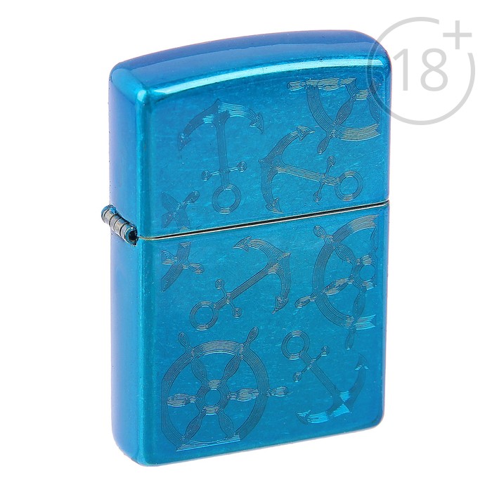 Зажигалка ZIPPO 29251 Classic с покрытием Cerulean