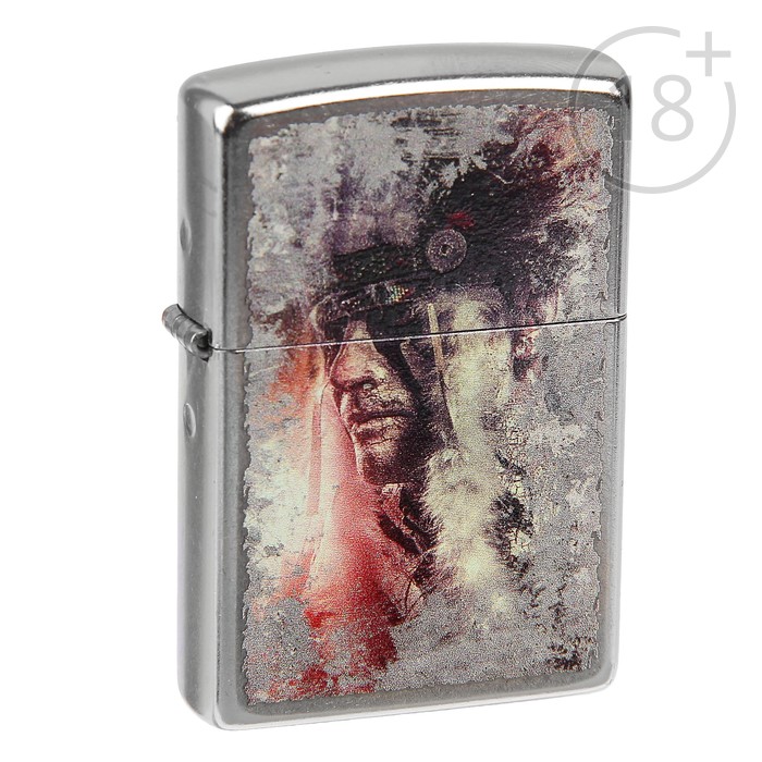 Зажигалка ZIPPO 28868 Classic с покрытием Street Chrome