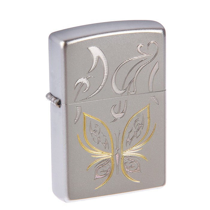 Зажигалка ZIPPO 24339 Classic с покрытием Satin Chrome