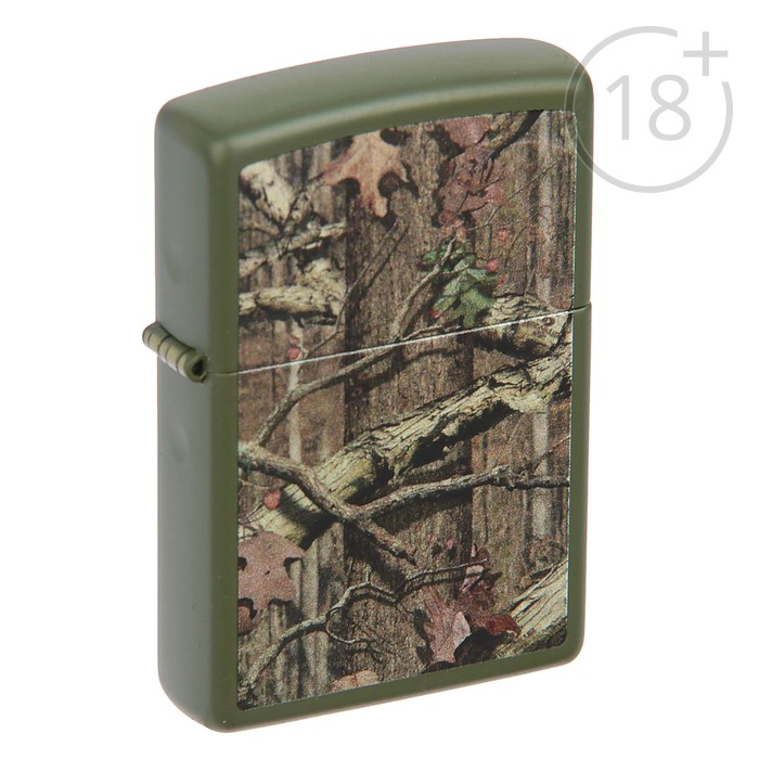 Зажигалка ZIPPO 28331 Mossy Oak с покрытием Green Matte