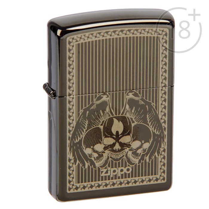 Зажигалка ZIPPO 28678 Classic с покрытием Ebony