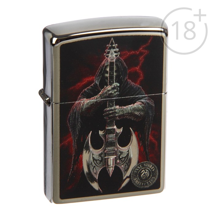 Зажигалка ZIPPO 29109 Anne Stokes с покрытием High Polish Chrome