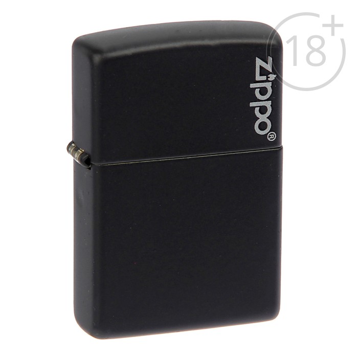 Зажигалка ZIPPO 218ZL Classic с покрытием Black Matte