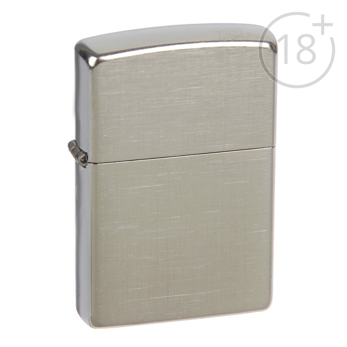 Зажигалка ZIPPO 28181 Classic с покрытием Brushed Chrome