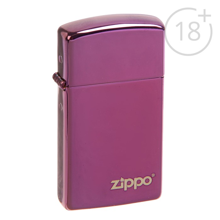 Зажигалка ZIPPO 28124ZL Slim с покрытием Abyss