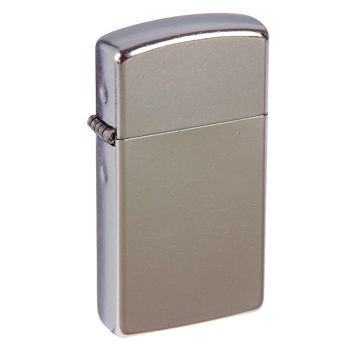 Зажигалка ZIPPO 1607 Slim с покрытием Street Chrome