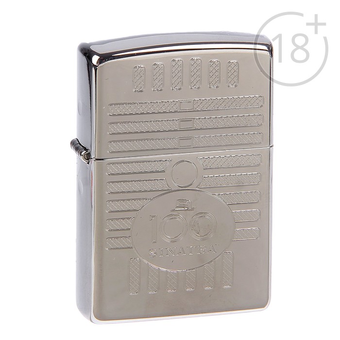 Зажигалка ZIPPO 28958 Frank Sinatra с покрытием High Polish Chrome